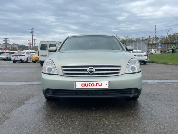 2003 Nissan Teana I (J31), бежевый, 400000 рублей - вид 2