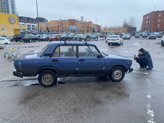 2006 Lada (ВАЗ) 2107, синий, 80000 рублей, вид 3