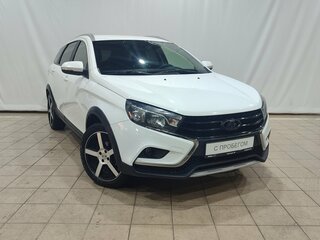 2019 Lada (ВАЗ) Vesta SW Cross I, белый, 990000 рублей, вид 2