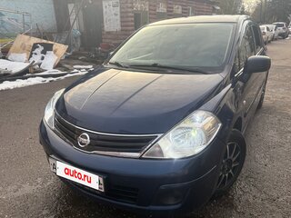 2013 Nissan Tiida I Рестайлинг, синий, 870000 рублей, вид 4