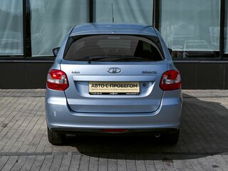 2017 Lada (ВАЗ) Granta I, голубой, 405000 рублей, вид 4