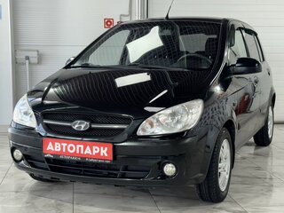 2009 Hyundai Getz I Рестайлинг, чёрный, 439000 рублей, вид 2