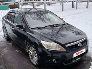 2009 Ford Focus II Рестайлинг, чёрный, 600000 рублей, вид 5