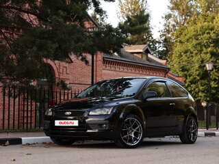 2007 Ford Focus II, чёрный, 490000 рублей, вид 1