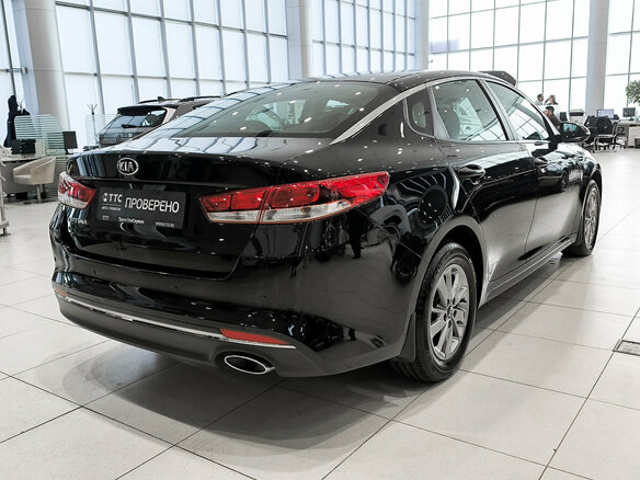 2016 Kia Optima IV, чёрный, 1839000 рублей - вид 4