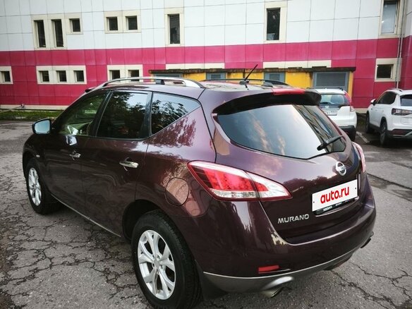 2013 Nissan Murano II (Z51) Рестайлинг 2, пурпурный, 1400000 рублей - вид 6