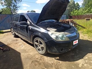 2008 Opel Astra H Рестайлинг, чёрный, 105000 рублей, вид 1