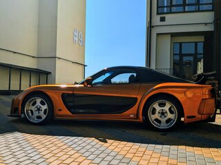 1992 Mazda RX-7 III (FD), фиолетовый, 10500000 рублей, вид 5