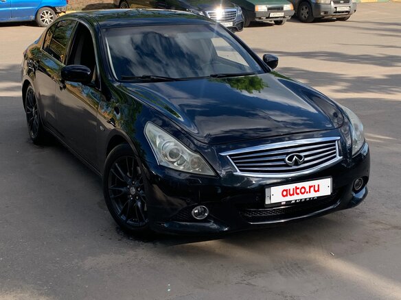 2011 Infiniti G25 IV, чёрный, 960000 рублей - вид 2