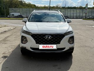 2020 Hyundai Santa Fe IV, белый, 3850000 рублей, вид 1