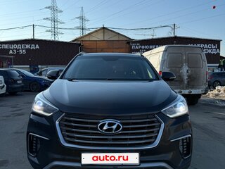 2016 Hyundai Santa Fe Grand III Рестайлинг, чёрный, 2200000 рублей, вид 3