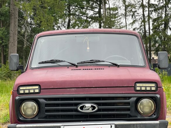 2002 Lada (ВАЗ) 2121 (4x4) I Рестайлинг, красный, 145000 рублей - вид 1