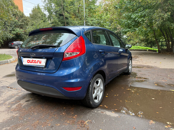 2008 Ford Fiesta Mk6, синий - вид 8