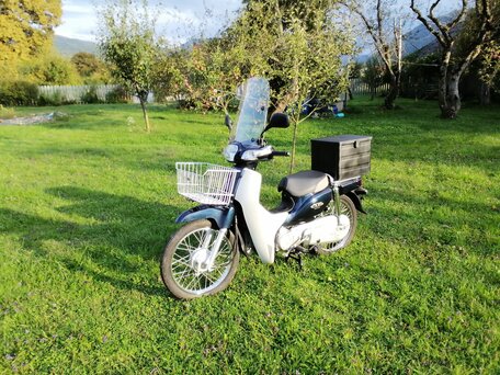 2016 Honda Super Cub, белый, 130000 рублей, вид 1