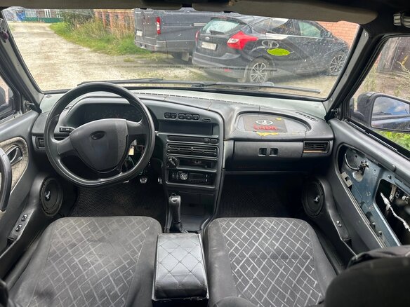 2006 Lada (ВАЗ) 2114, серый - вид 1