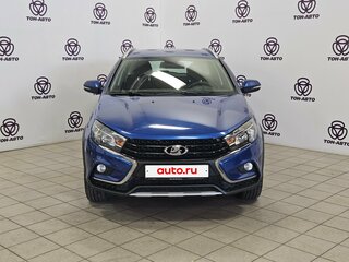 2022 Lada (ВАЗ) Vesta SW Cross Предсерийная I Рестайлинг (NG), синий, 1282000 рублей, вид 2