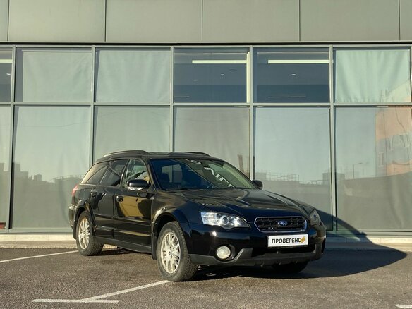 2004 Subaru Outback III, чёрный - вид 1