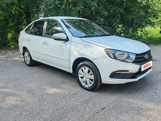 2019 Lada (ВАЗ) Granta I Рестайлинг, белый, 515000 рублей, вид 1