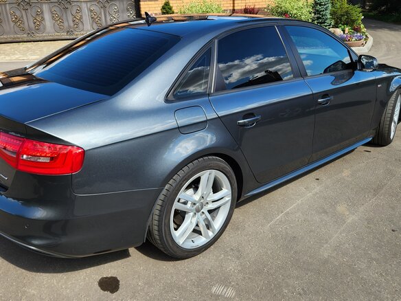 2012 Audi A4 IV (B8) Рестайлинг, серый, 2050000 рублей - вид 12