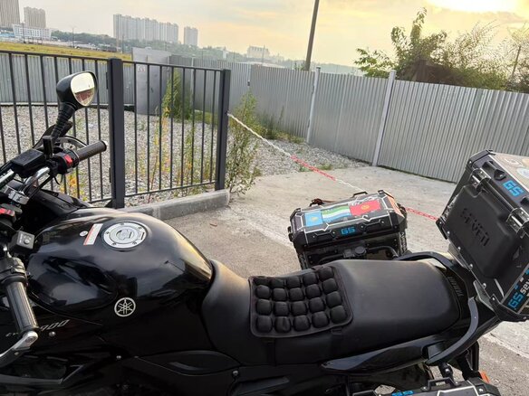 2011 Yamaha TDM900, чёрный - вид 2