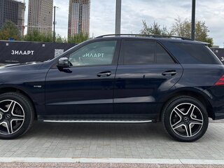 2017 Mercedes-Benz GLE AMG 43 AMG I (W166), синий, 3150000 рублей, вид 2