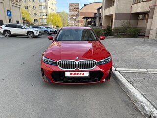 2019 BMW 3 серии 320d VII (G2x), красный, 3400000 рублей, вид 2