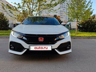 2019 Honda Civic X Рестайлинг, белый, 1800000 рублей, вид 2