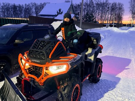 2025 Loncin XWolf 1000 Mud, оранжевый, 1350000 рублей, вид 2