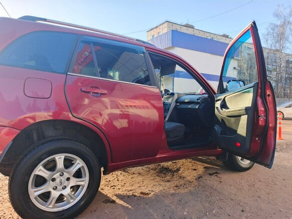 2013 Chery Tiggo (T11) I Рестайлинг (FL), красный, 530000 рублей - вид 5
