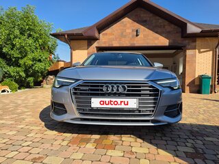 2021 Audi A6 45 TFSI V (C8), серый, 4900000 рублей, вид 2