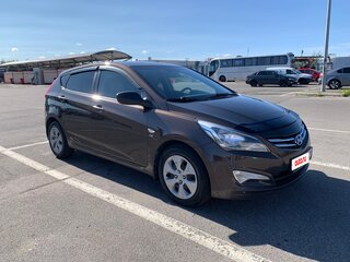 2014 Hyundai Solaris I Рестайлинг, коричневый, 1040000 рублей, вид 4