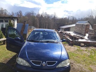 2003 Renault Megane I Рестайлинг, синий, 300000 рублей, вид 2