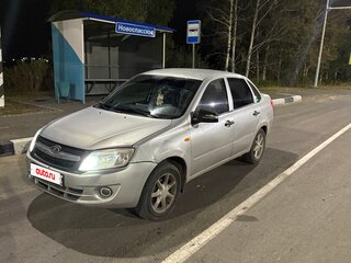 2012 Lada (ВАЗ) Granta I, серебристый, 145000 рублей, вид 1