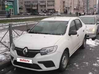 2018 Renault Logan II Рестайлинг, белый, 500000 рублей, вид 1