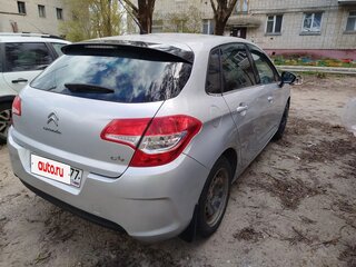 2012 Citroen C4 II, серебристый, 500000 рублей, вид 3