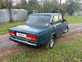 1997 Lada (ВАЗ) 2107, зелёный, 54000 рублей, вид 4