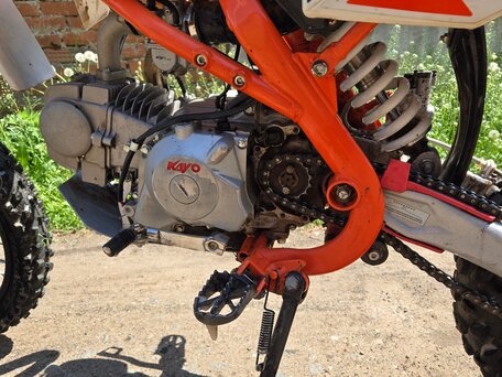 2023 Kayo Basic TT125, оранжевый, 44000 рублей, вид 3