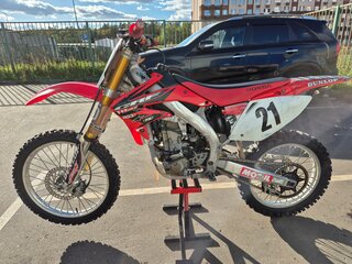 2008 Honda CRF 450R, красный, 320000 рублей, вид 2