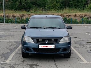 2011 Renault Logan I Рестайлинг, синий, 259000 рублей, вид 2