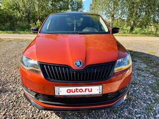 2018 Skoda Rapid I Рестайлинг, красный, 1550000 рублей, вид 3