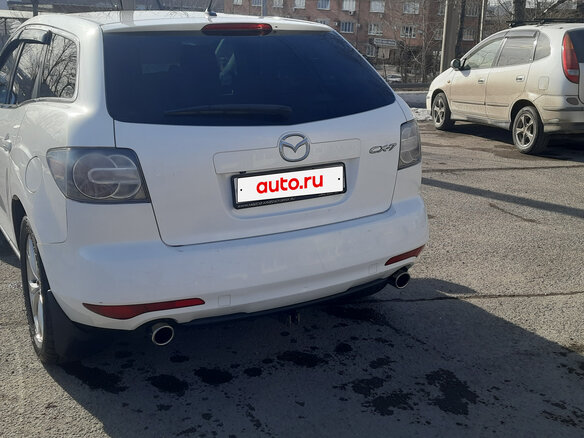 2011 Mazda CX-7 I Рестайлинг, белый - вид 1