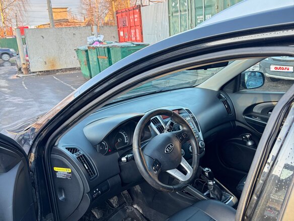 2010 Kia Ceed I Рестайлинг, чёрный, 530000 рублей - вид 6