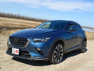 2018 Mazda CX-3 I Рестайлинг, синий, 1600000 рублей, вид 1