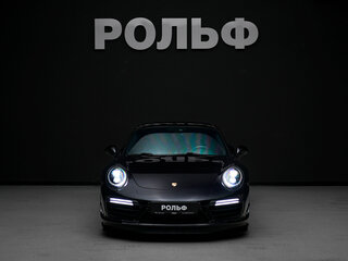 2016 Porsche 911 Turbo S VII (991) Рестайлинг, чёрный, 15500000 рублей, вид 2