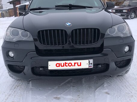 2008 BMW X5 3.0sd II (E70), чёрный, 1750000 рублей, вид 2