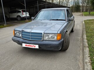 1990 Mercedes-Benz 190 (W201), серый, 780000 рублей, вид 2