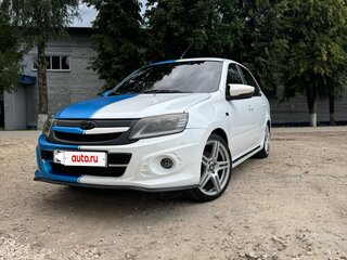 2018 Lada (ВАЗ) Granta I, белый, 870000 рублей, вид 1