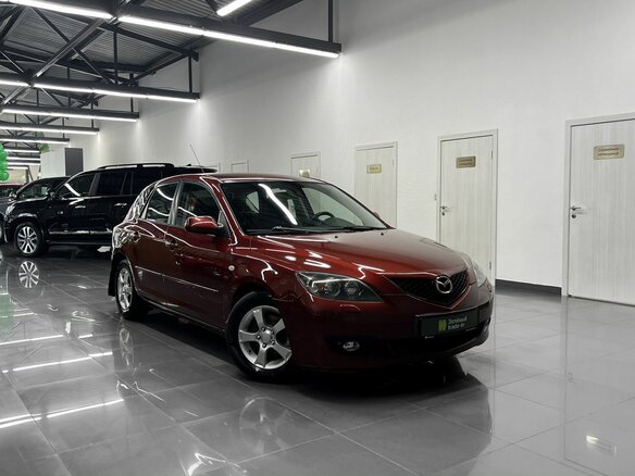 2008 Mazda 3 I (BK) Рестайлинг, красный, 650000 рублей - вид 4