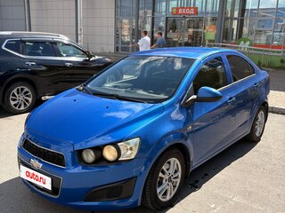 2012 Chevrolet Aveo II, синий, 550000 рублей, вид 1