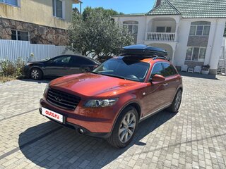 2007 Infiniti FX35 I (S50) Рестайлинг, оранжевый, 1190000 рублей, вид 4